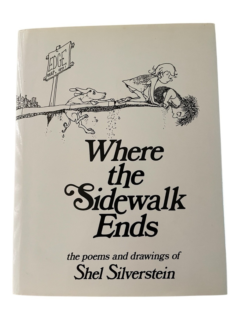Where the Sidewalk Ends by Shel Silverstein HC DJ HarperCollins 1974 Poetry